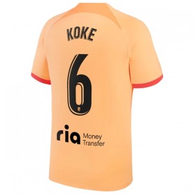 Virallinen pelipaita Atlético Madrid Koke 6 Kolmas 2022-23 Lyhythihainen - Miesten